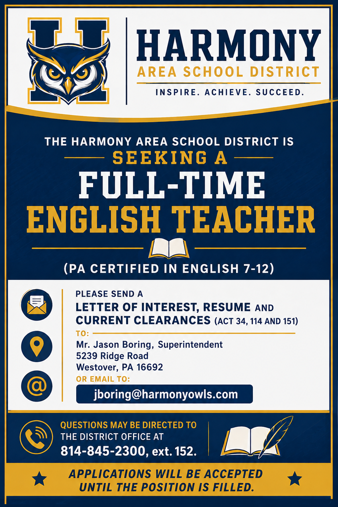 English Teacher Vacancy