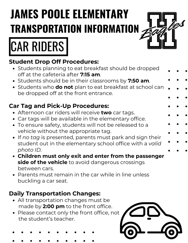 🏫⏰ Important Arrival and Transportation Information! 🚘🦅