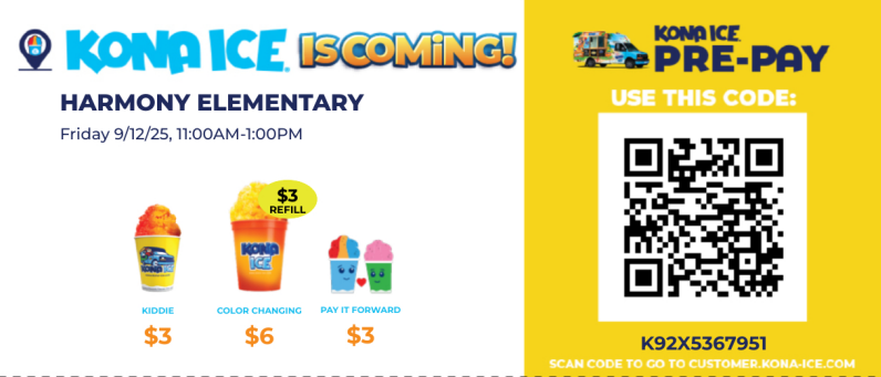 KONA ICE IS COMING!