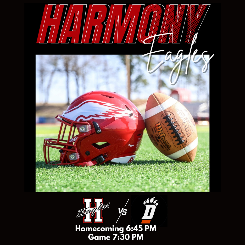 Harmony Eagles vs Dekalb bears. Game at 7:30 PM. 