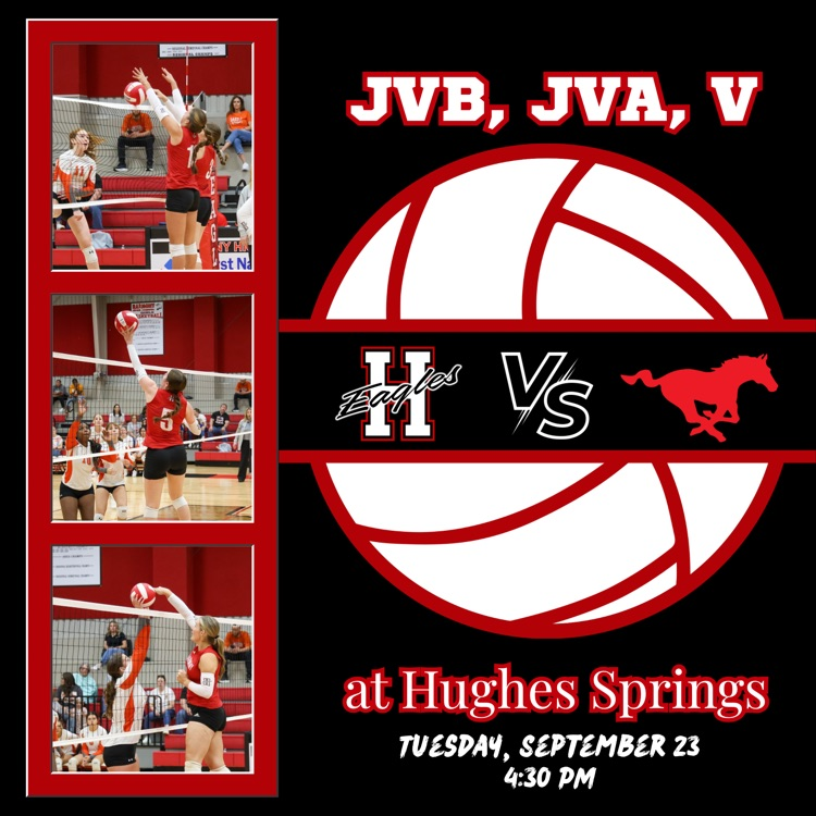 volleyball Hughes Springs vs Harmony