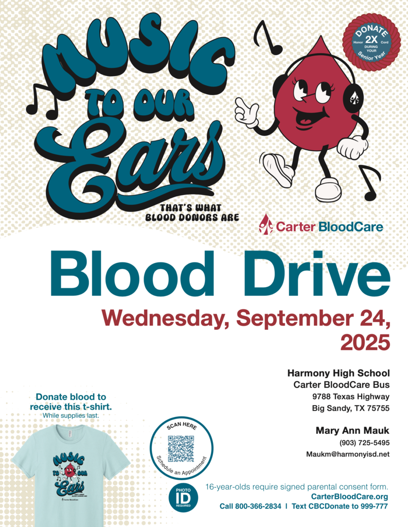 Blood Drive Wednesday, September 24