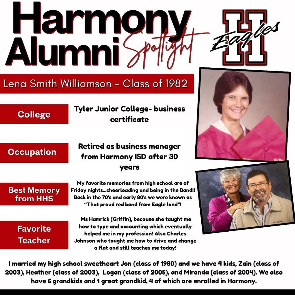 Lena Williamson Harmony Alumni Spotlight