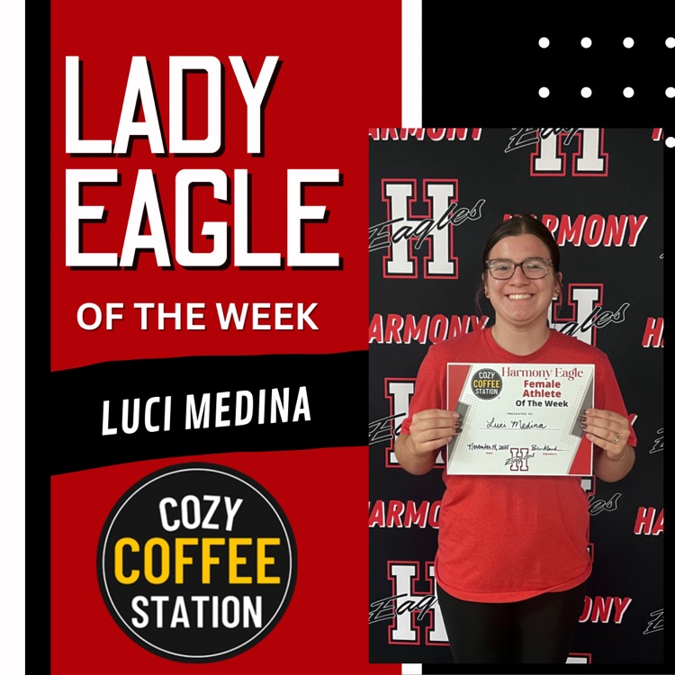 Luci Medina Lady Eagle of the Week