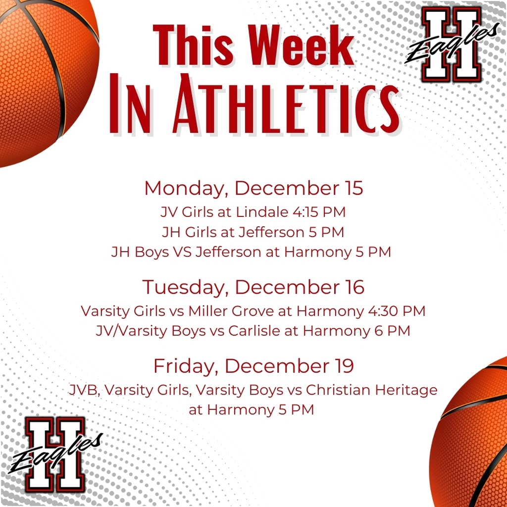 Athletics Schedule for the Week