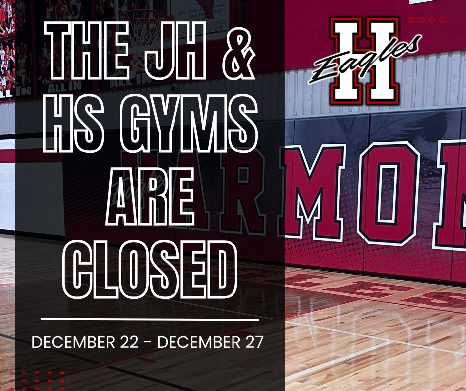 JH & HS gyms Closed