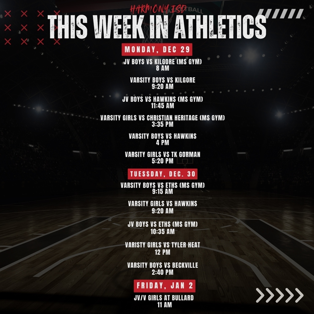 Athletic Schedule