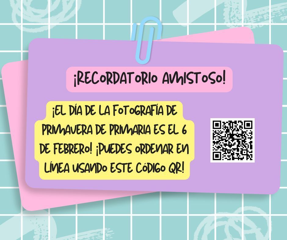 Picture Day Reminder!