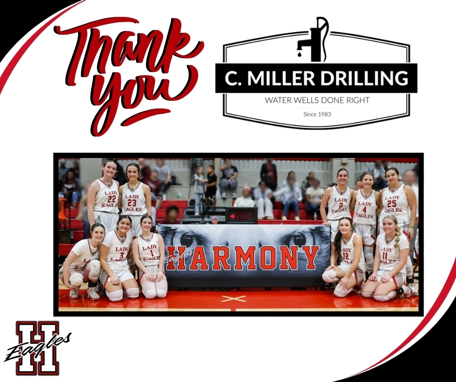 C Miller Drilling Thank you