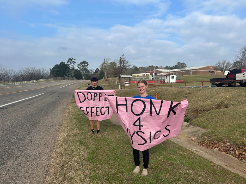 Physics is studying the Doppler effect