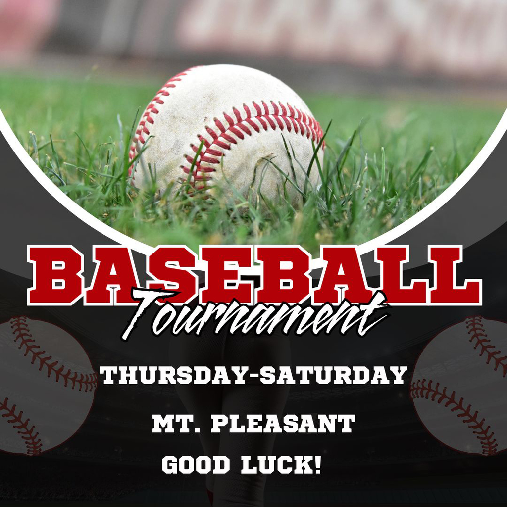 baseball in mt pleasant tournament Thursday & Saturday