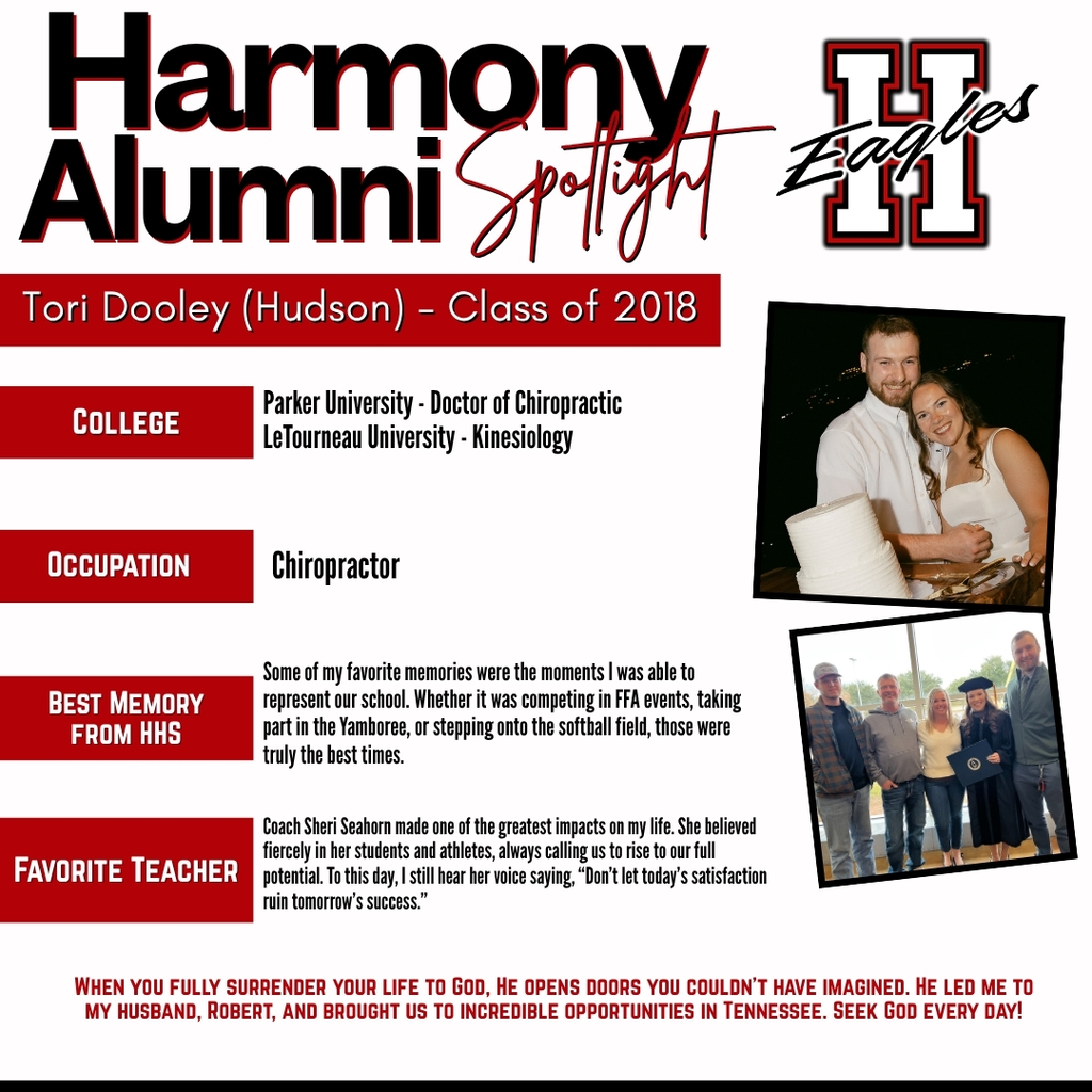 Tori Hudson Harmony Alumni Spotligt