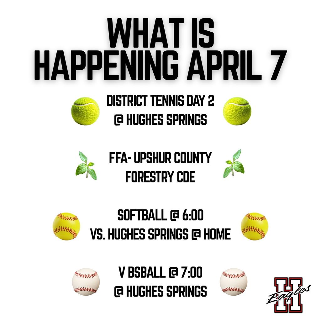 April 7 events