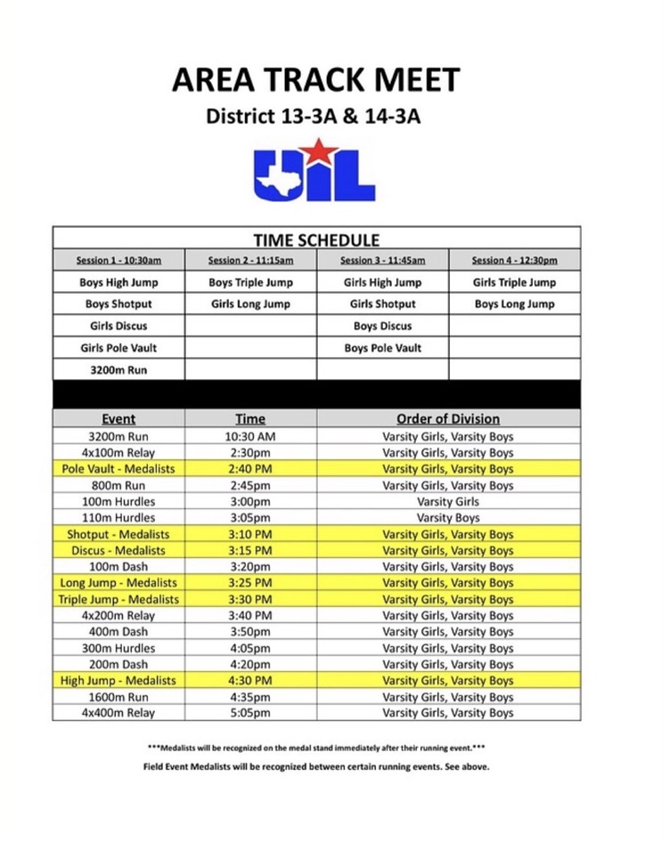 schedule