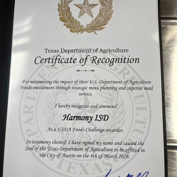 cafeteria award
