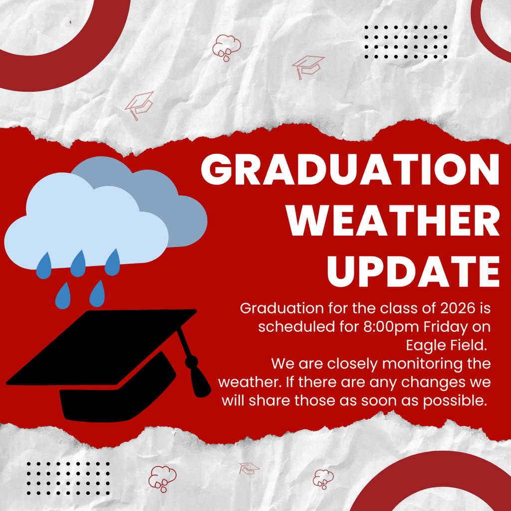 Graduation weather update