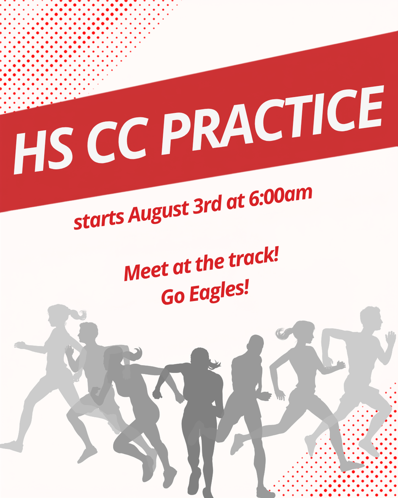 HS CC Practice start Aug 3rd at 6:00am