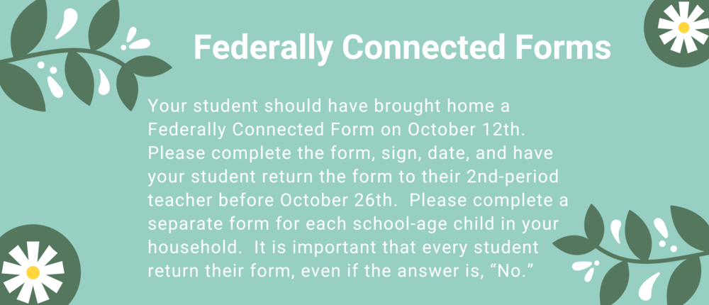 Federally Connected Forms