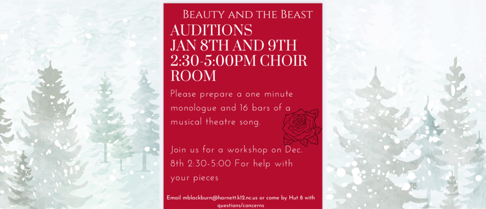 Beauty and the Beast Auditions