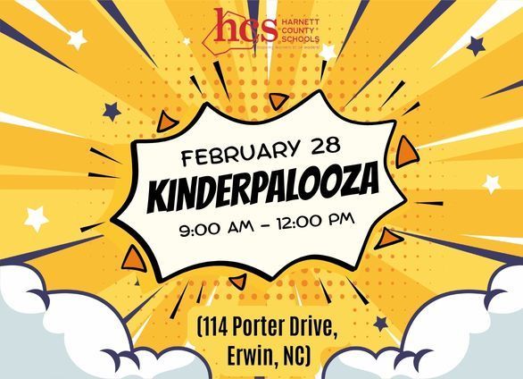 Kinderpalooza February 28, 2026: 9:00 a.m. to 12:00 p.m. GEDC