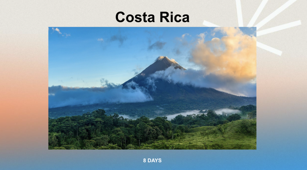 Costa Rica Trip July 2027