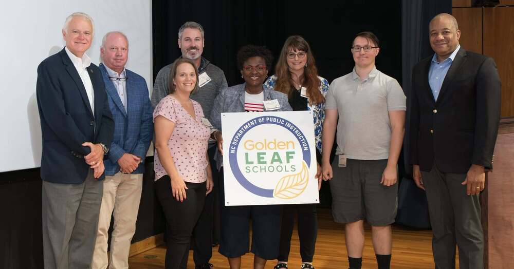 OMS team joined the Golden Leaf Schools initiative 
