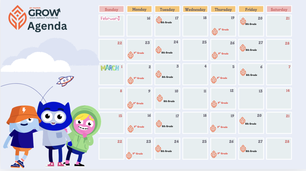 Grow Calendar