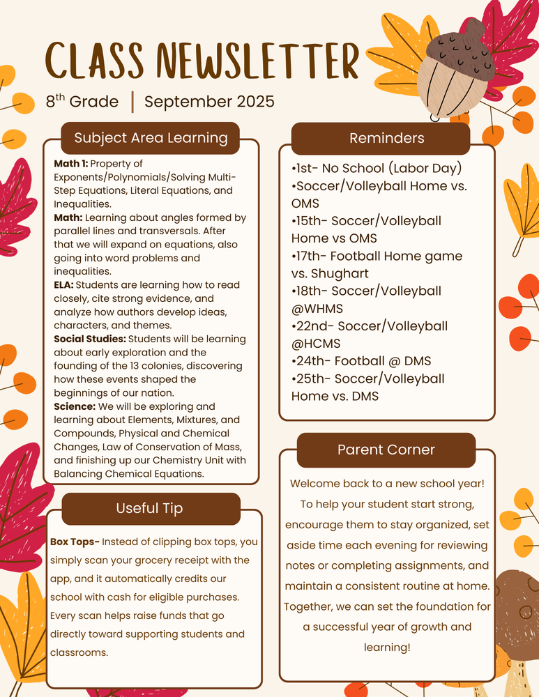 Image of Newsletter for decoration