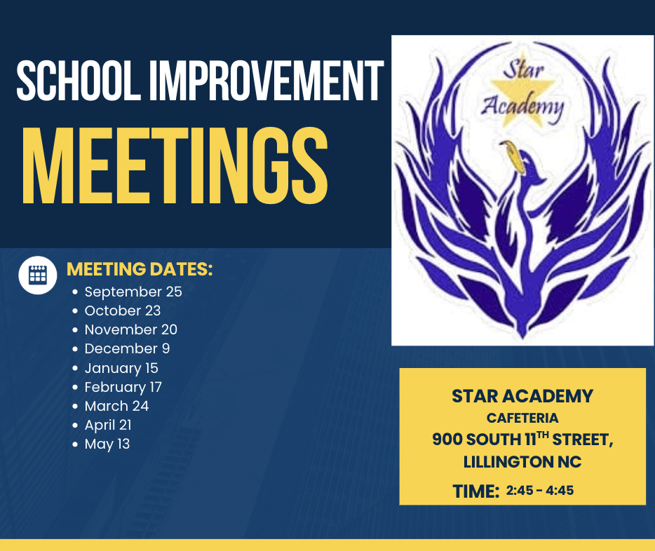 School Improvement Meetings