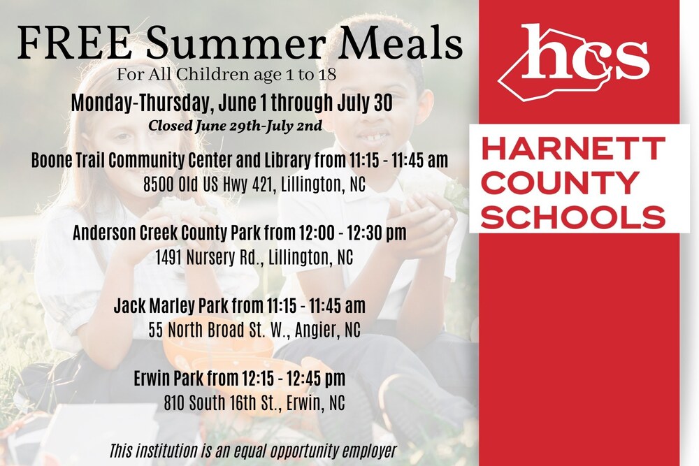 FREE Summer Meals for Kids!