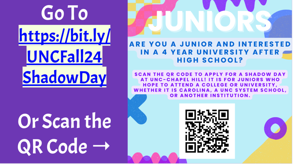 UNC Shadow Day Interest Form