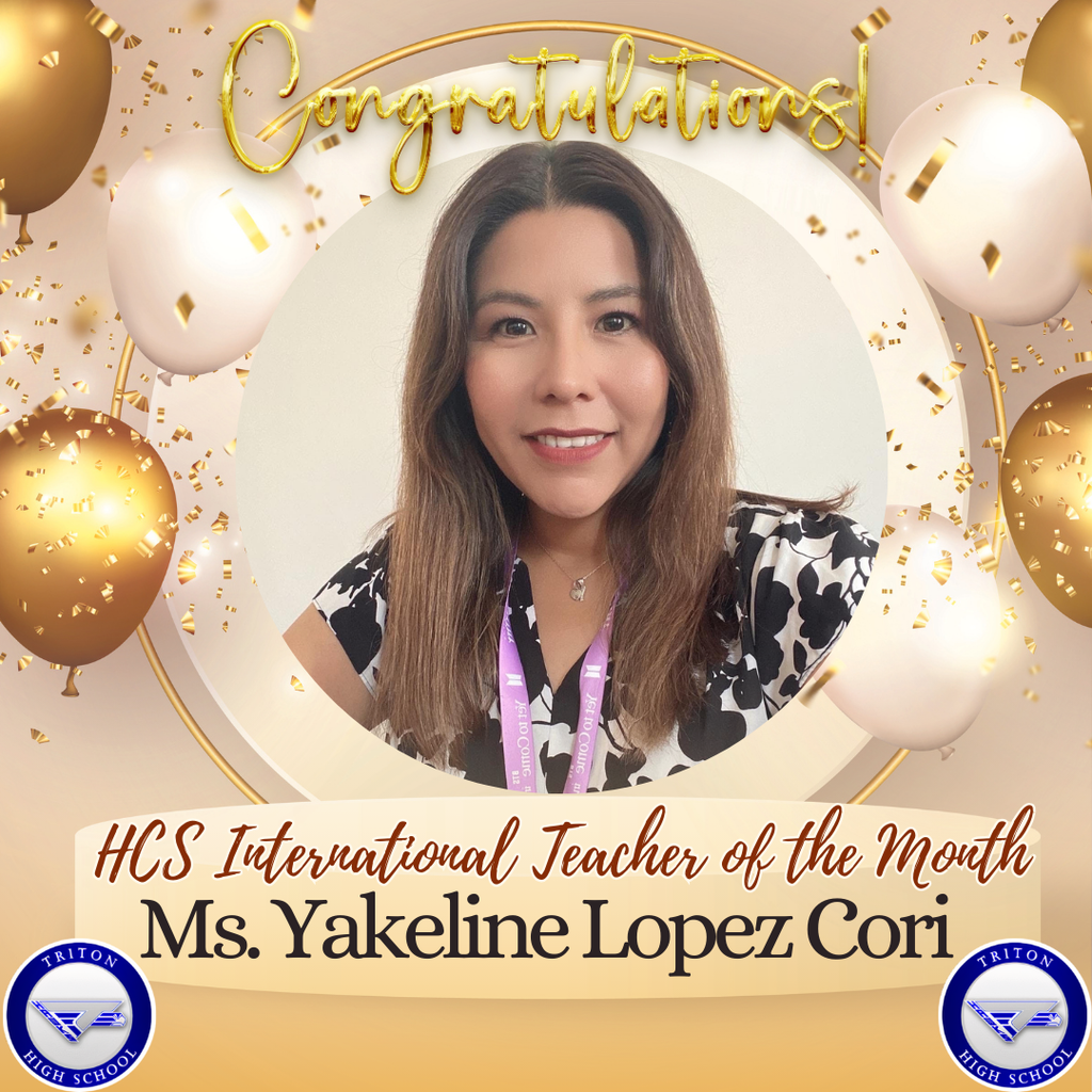 International Teacher of the Month