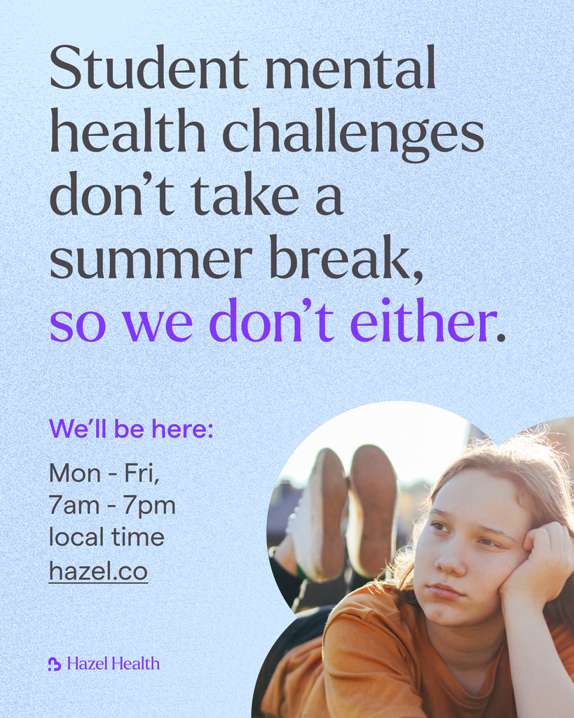 Online Therapy available for ALL students