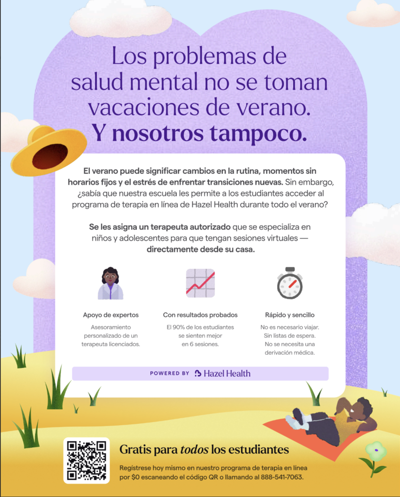 Hazel Health informacion en espanol