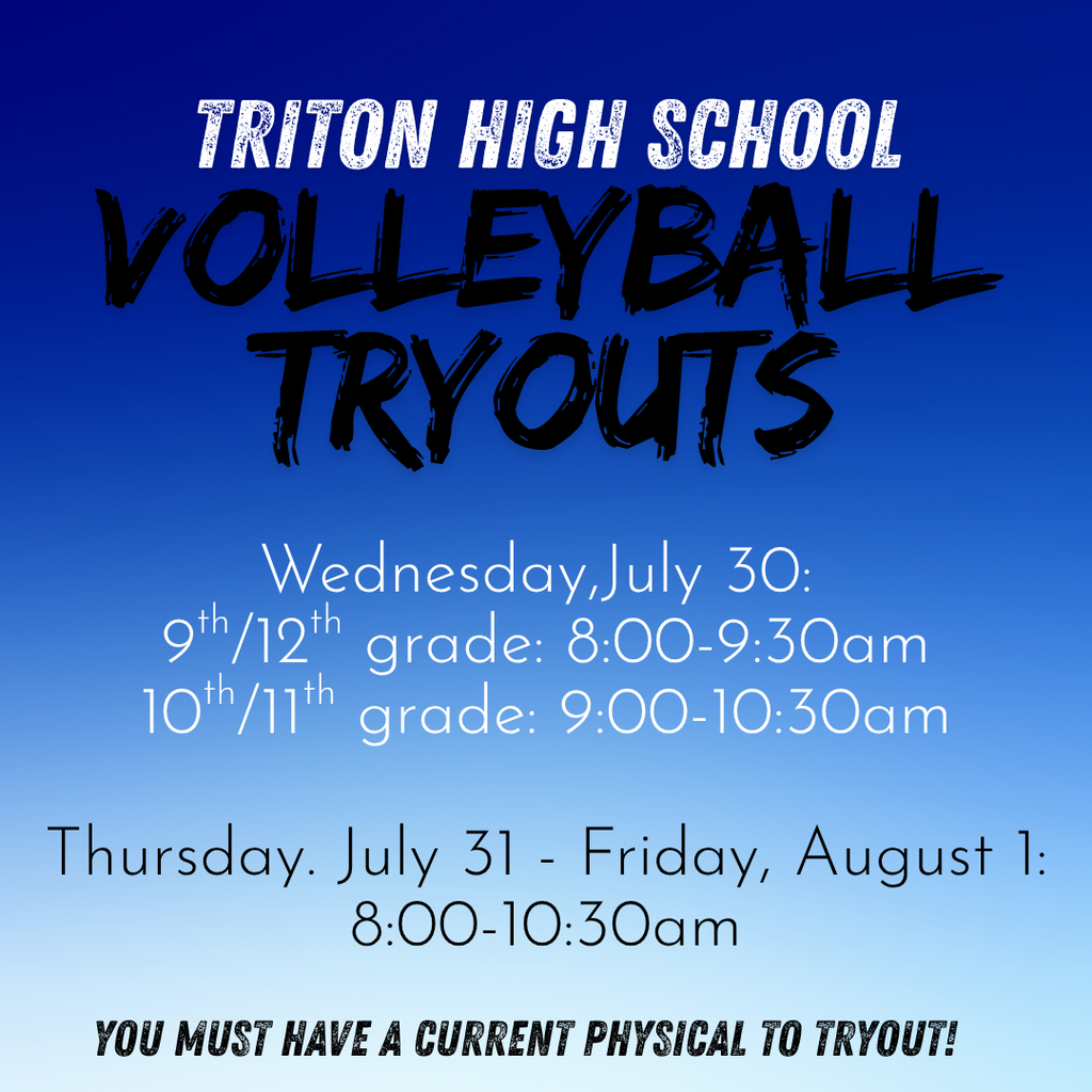 THS Volleyball Tryouts