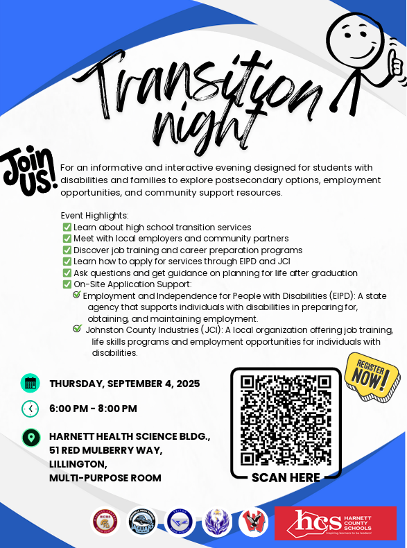 Transition Night for Exceptional Children and families