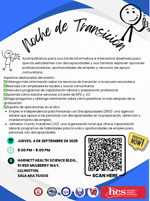 Transition Night for Exceptional Children and families