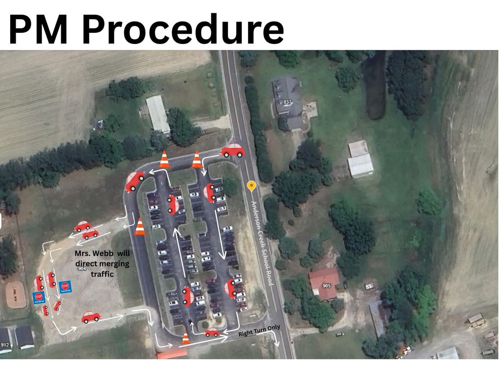 PM carpool procedures