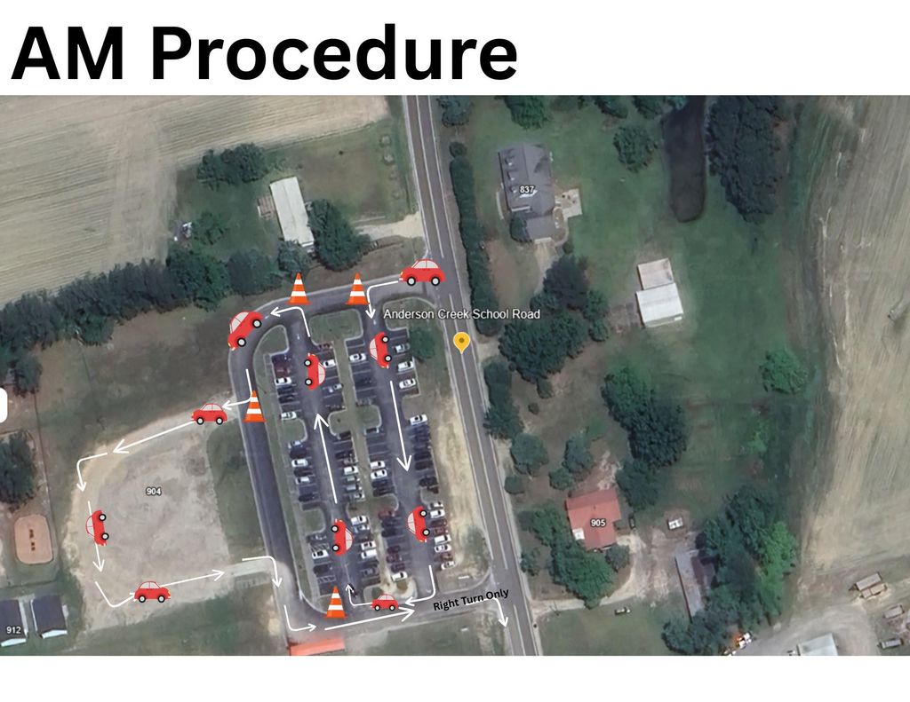 AM carpool procedures