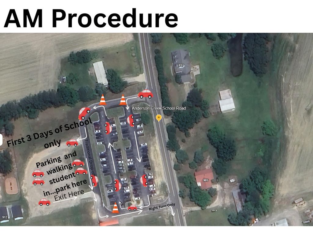 First 3 Days of School Only