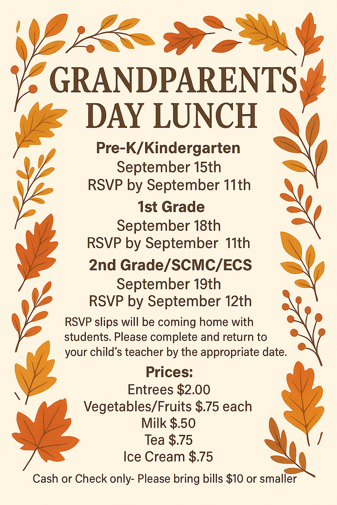Grandparents Day Lunch Information