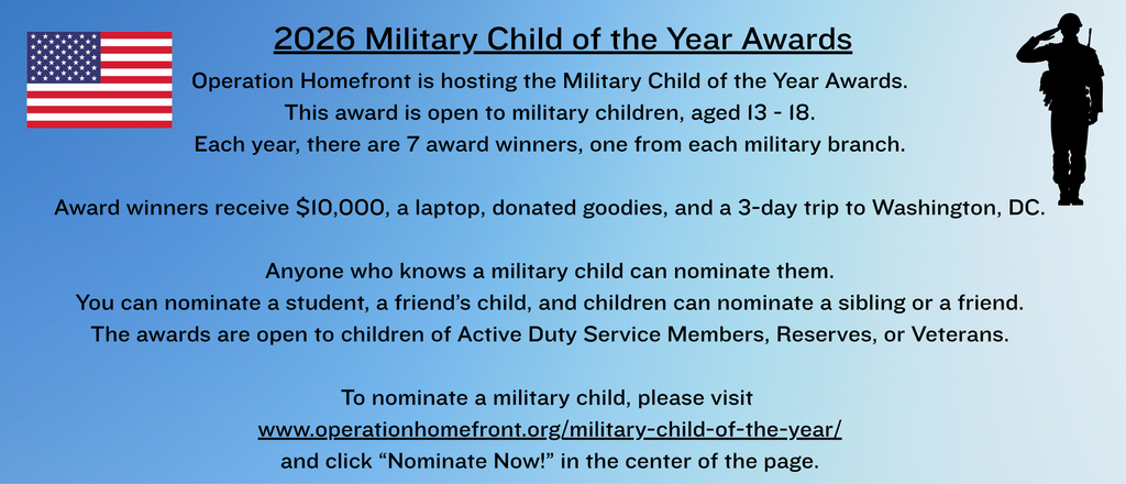 Military Child of the Year Awards