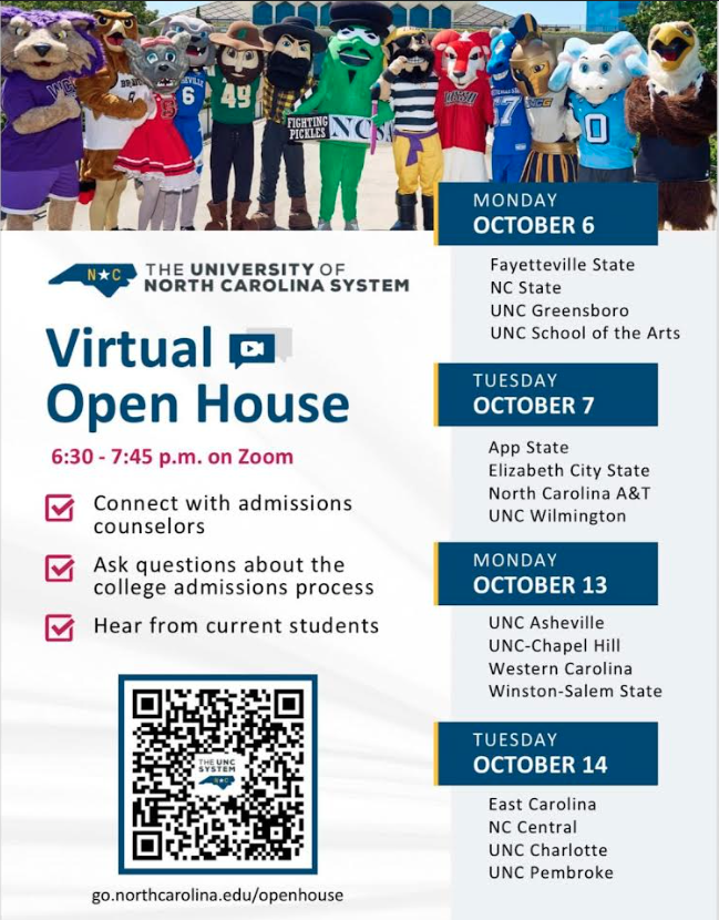 UNC System Presents their 2025 Virtual Open House