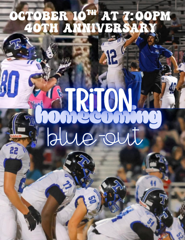 Homecoming BLUE OUT, Friday, 10/10!!!!