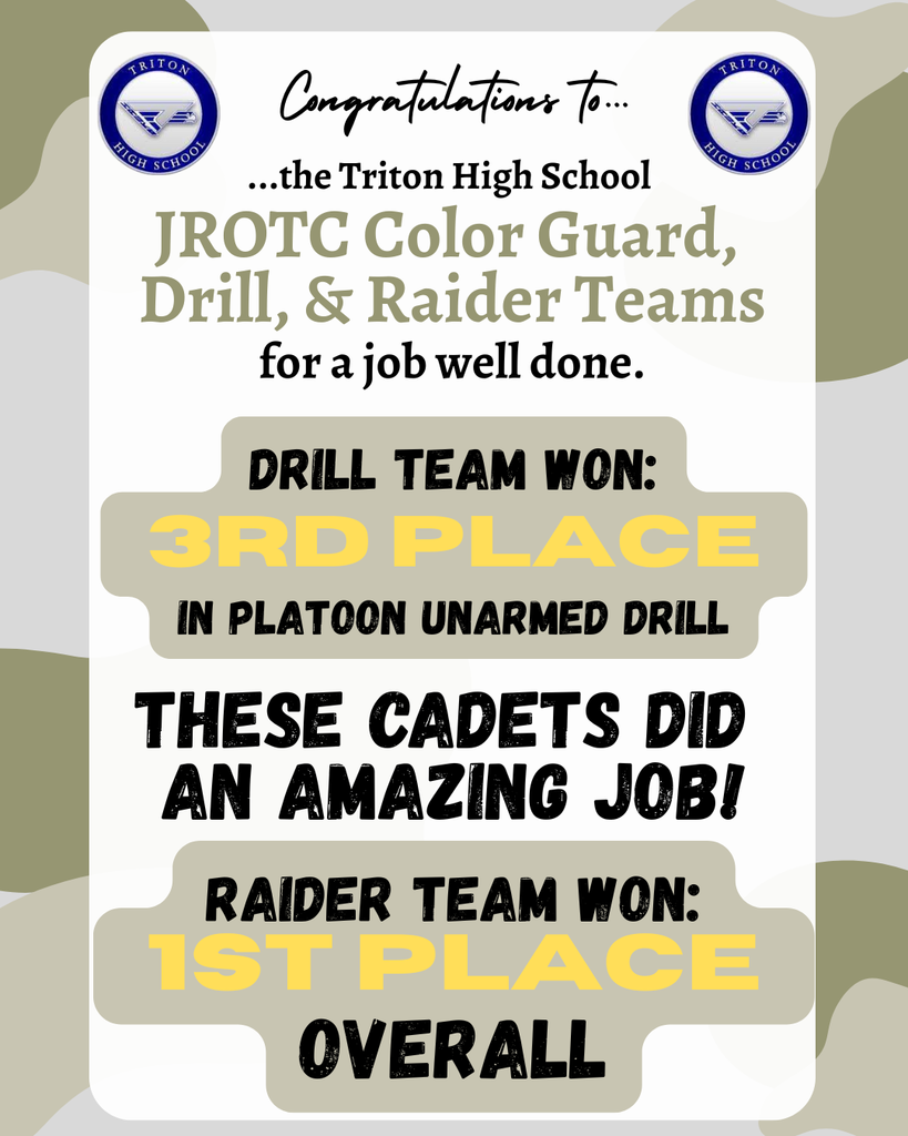 JROTC Competition Team results