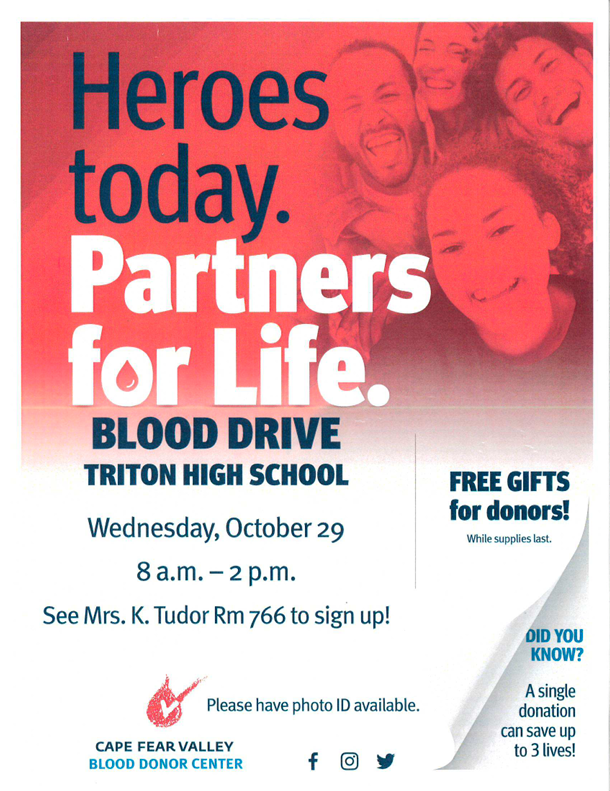 THS Blood Drive This Wednesday