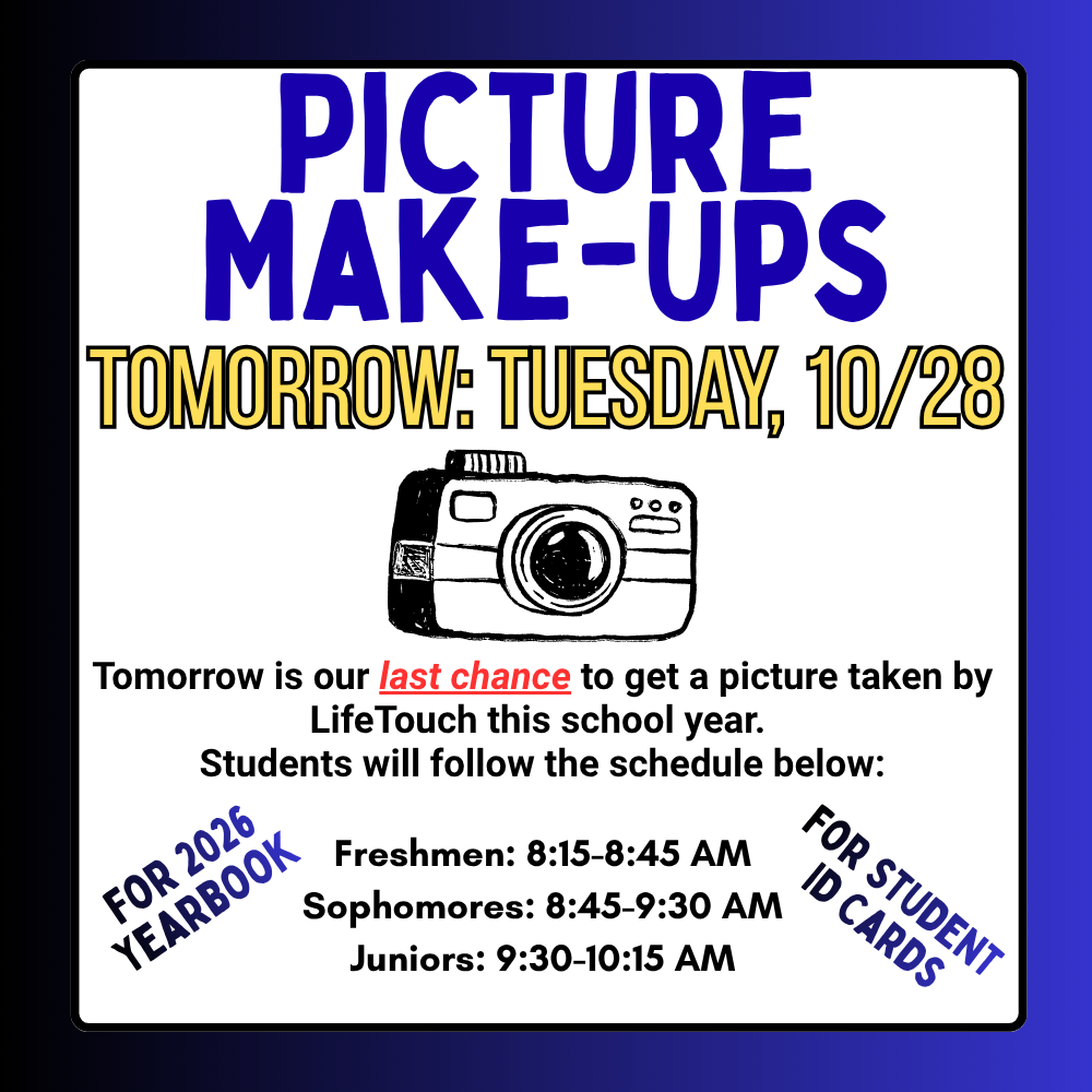 Last Chance for Underclass Pictures is tomorrow