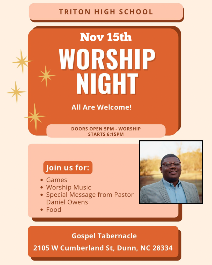 Fellowship of Christian Students Worship Night @Gospel Tabernacle Nov. 15th, 2025 at 6:15pm
