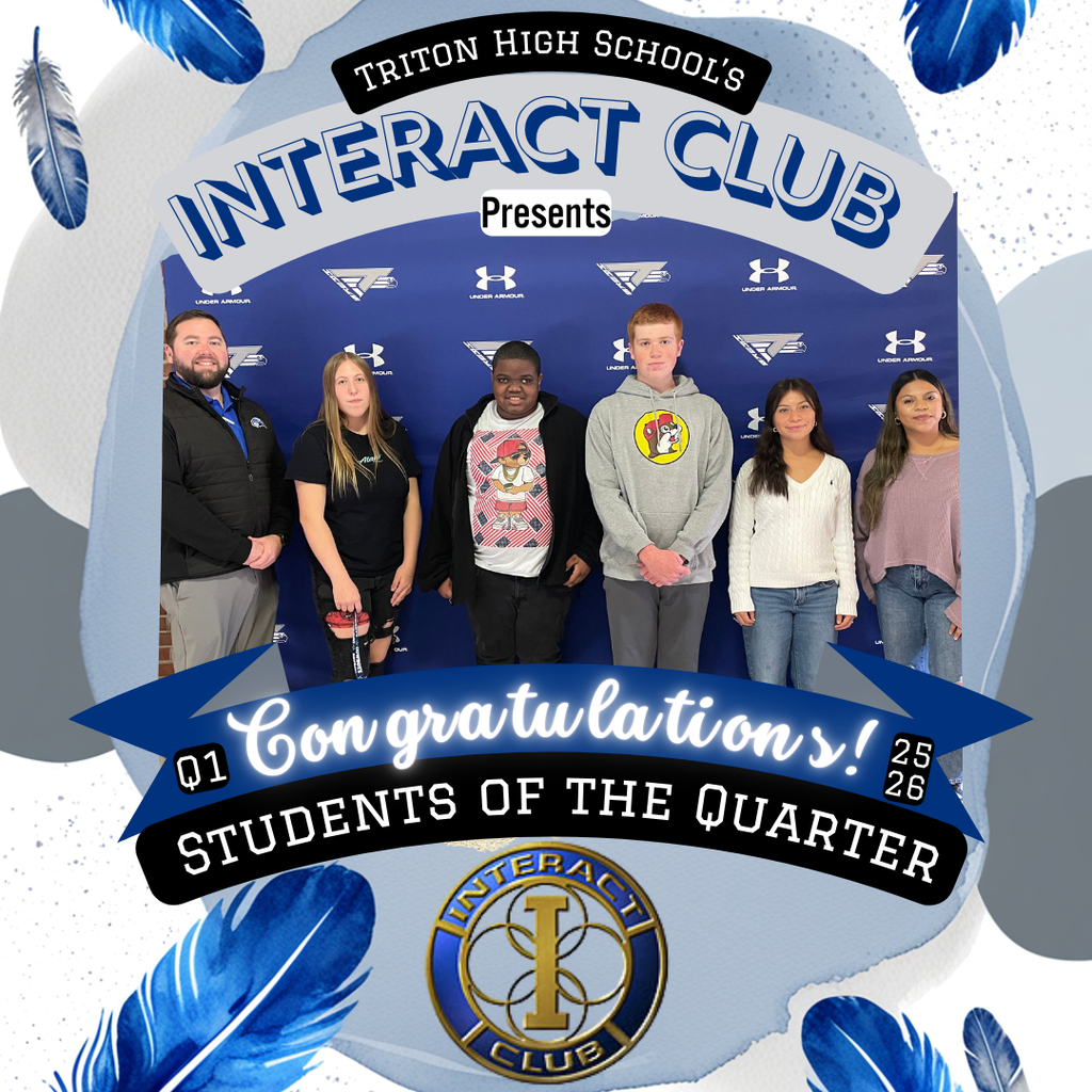 Interact Club Students of the Quarter Q1 25/26