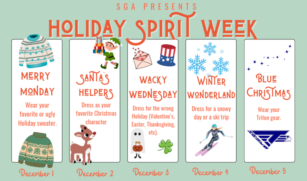 SGA presents: THS 2025 Holiday Spirit Week